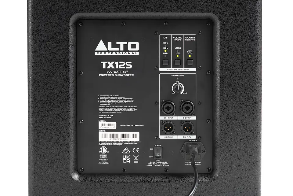 Sub Bajo Activo TX12S 12