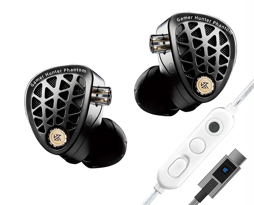 Audifono Phantom-MIC Negro KZ 1