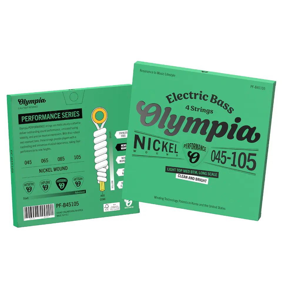 Set Bajo Eléctrico 045-105 PF-B45105 Olympia 2