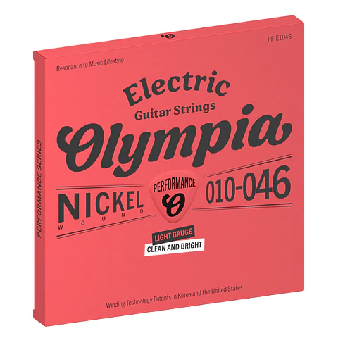 Set Cuerdas guitarra eléctrica 010-046 PF-E1046 Olympia