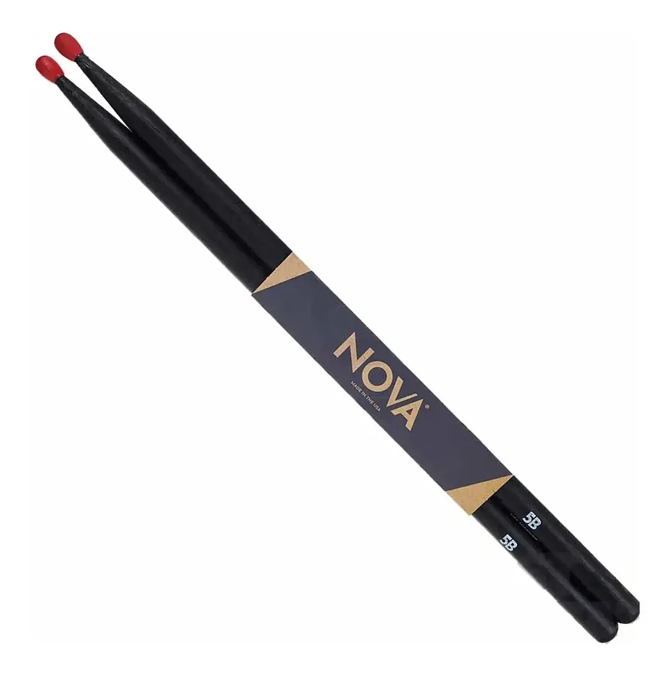 Baqueta Nova Punta Nylon 5B VICFN5BNB Black 1