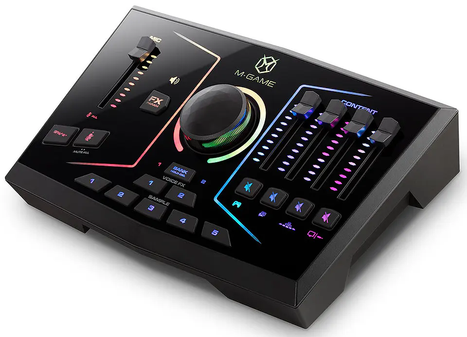 Interfaz De Audio Usb Para Streaming M -Game Dual M-Audio 4