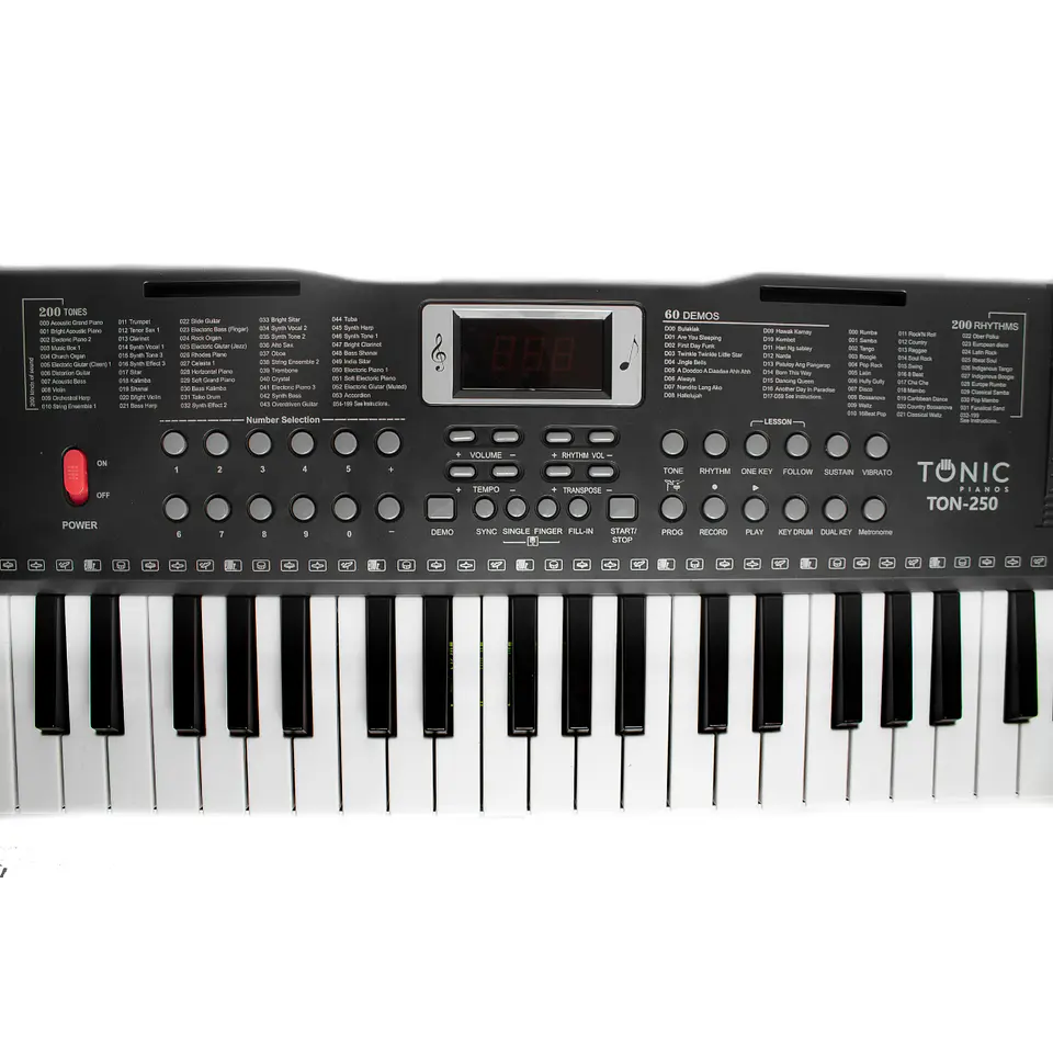 Teclado Musical Piano 61 Notas Ton-250 Tonic 3