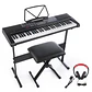 Teclado Musical Piano 61 Notas +Stand+Silla Ton-630 - Miniatura 3