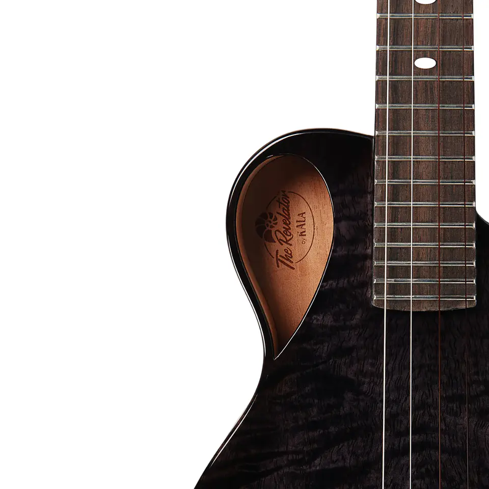 Ukelele Tenor Revelator Nautilus Black KA-NS-BLK-MNG-TE Kala 4