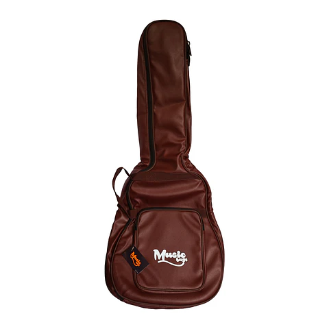 Funda Guitarra Electroacustica 10mm Mub-125a-Burg