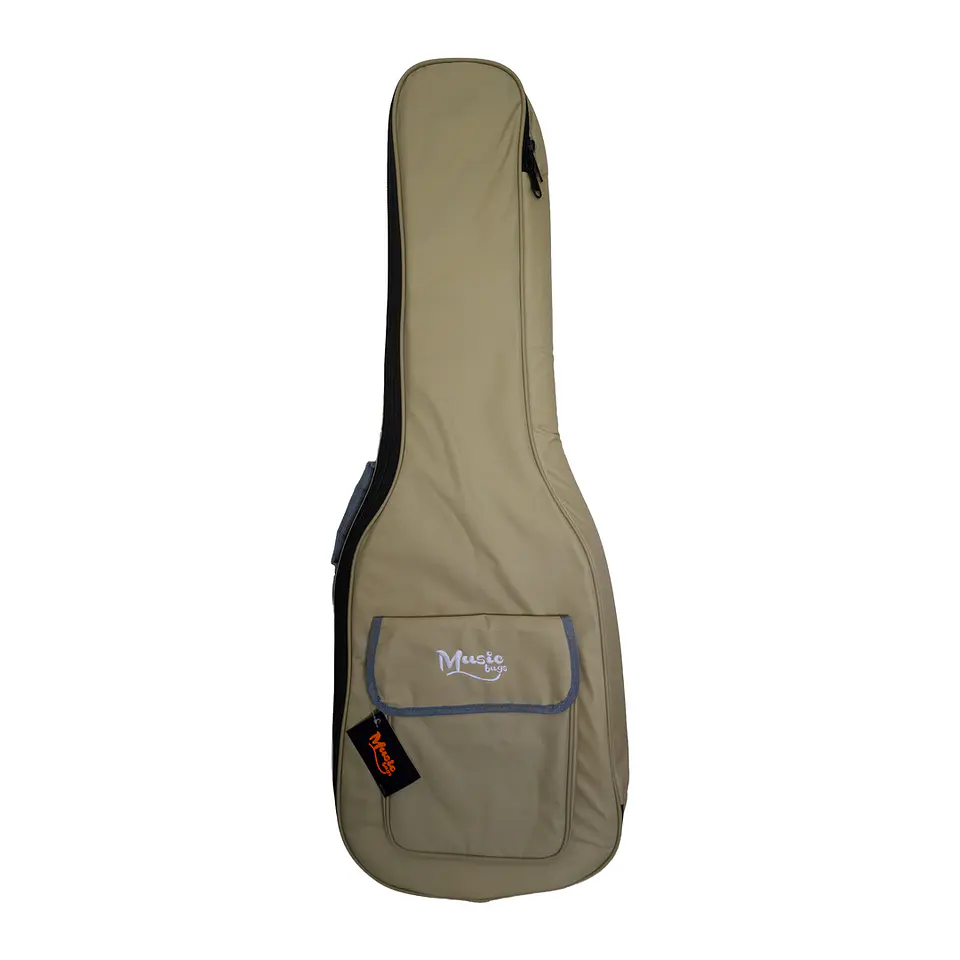 Funda Guitarra Electrica 15mm Mub-122e-Lbrow 1