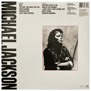 MICHAEL JACKSON - BAD / VINILO