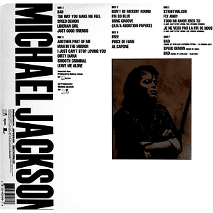 MICHAEL JACKSON - BAD 25 (3LP) / VINILO