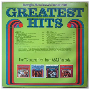 SERGIO MENDES & BRASIL '66 - GREATEST HITS / VINILO USADO