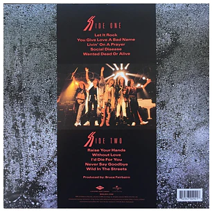 BON JOVI - SLIPPERY WHEN WET (ABIERTO) / VINILO USADO