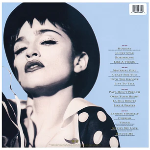 MADONNA - THE IMMACULATE COLLECTION (2LP) / VINILO