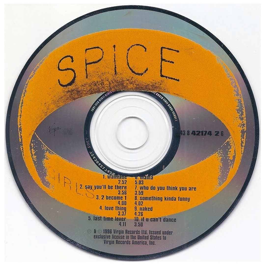 SPICE GIRLS - SPICE (MADE IN UK) / CD USADO 4