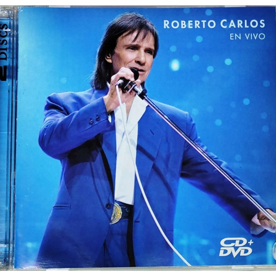 ROBERTO CARLOS - EN VIVO (CD+DVD) / CD USADO 1