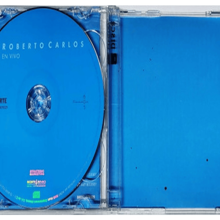 ROBERTO CARLOS - EN VIVO (CD+DVD) / CD USADO 3