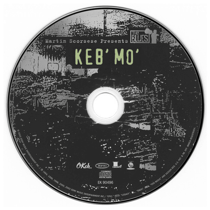 KEB' MO' - MARTIN SCORSESE PRESENTS THE BLUES / CD USADO 4