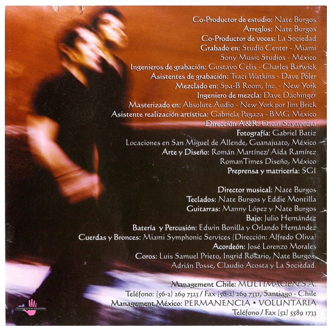 LA SOCIEDAD - CORAZON LATINO (1998) / CD USADO 8