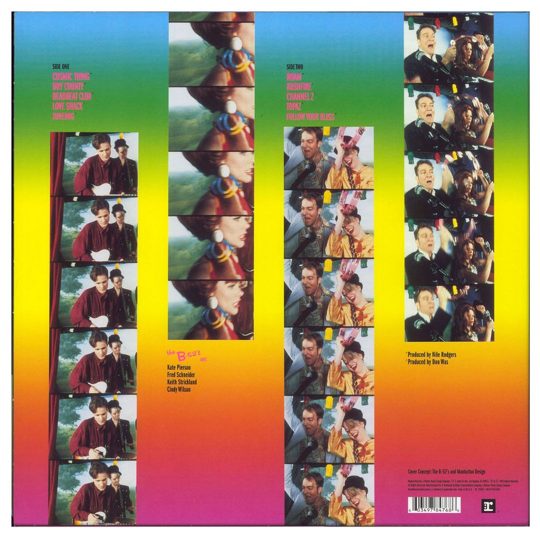 B-52'S - COSMIC THING (GERMANY) / VINILO 3