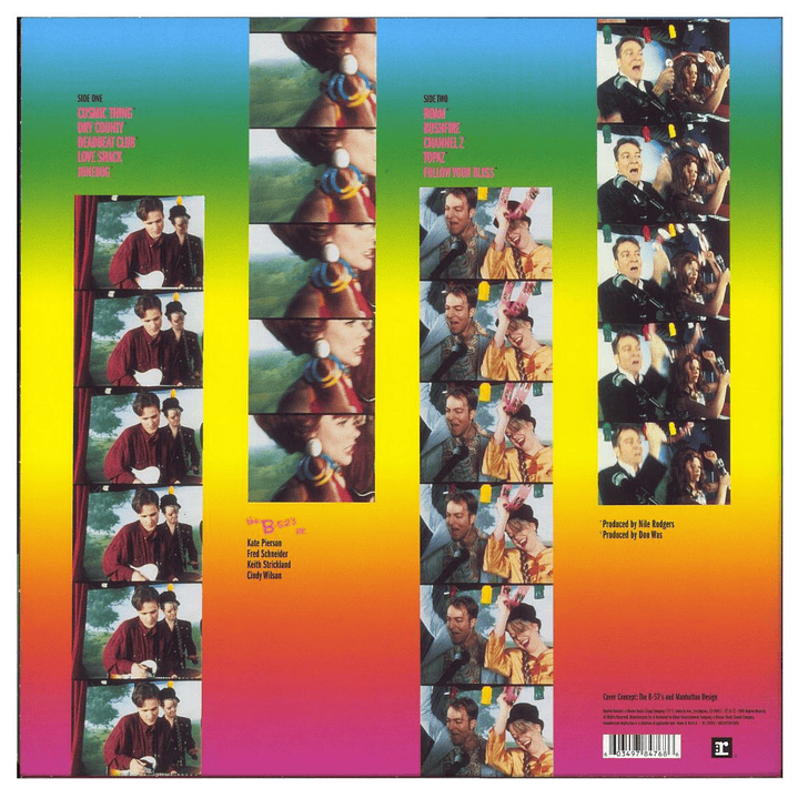 B-52'S - COSMIC THING (GERMANY) / VINILO 3