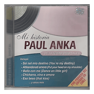 PAUL ANKA - MI HISTORIA / CD USADO