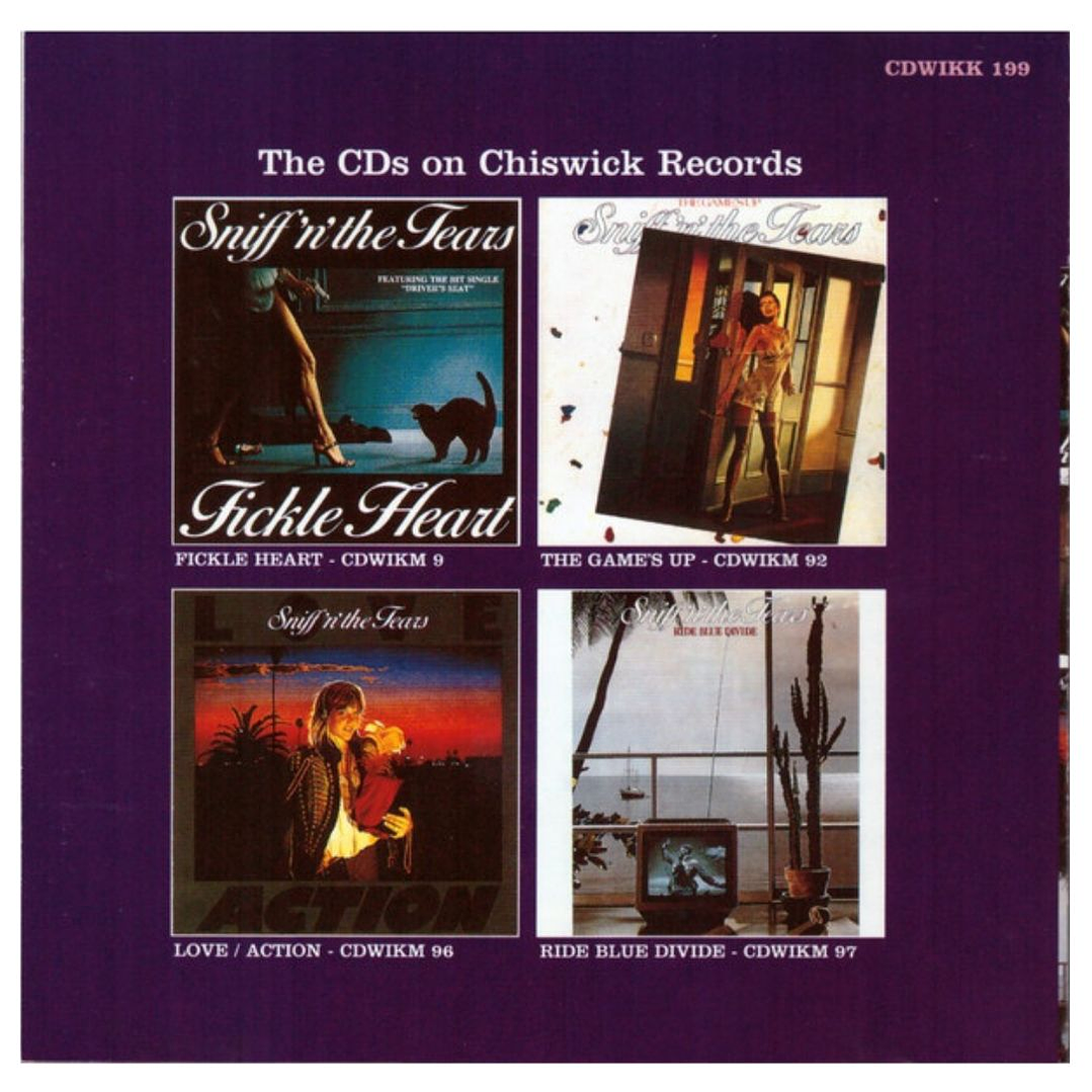 SNIFF 'N' THE TEARS - DRIVER'S SEAT: THE BEST OF / CD 4