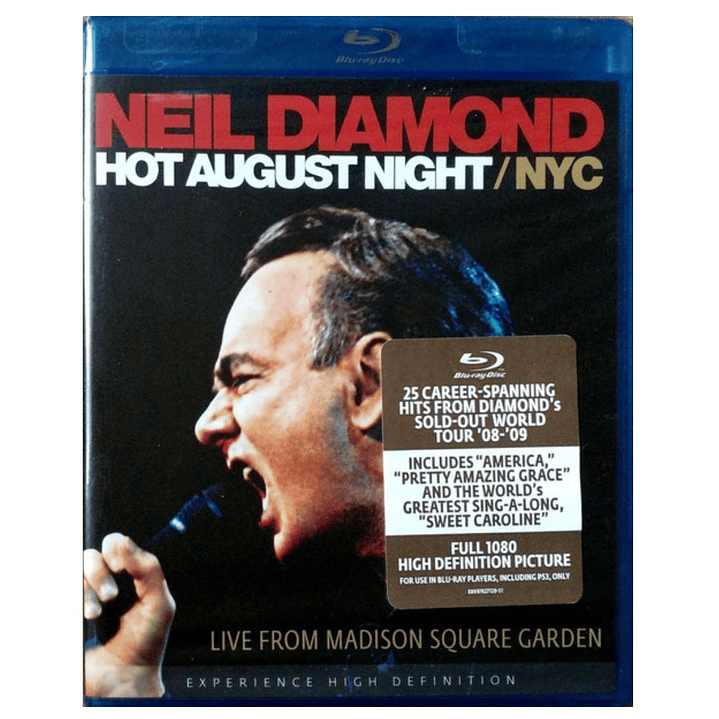 NEIL DIAMOND - HOT AUGUST NIGHT NYC / BLU-RAY 1