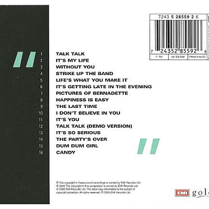 TALK TALK  - THE COLLECTION (EU 2000) / CD USADO