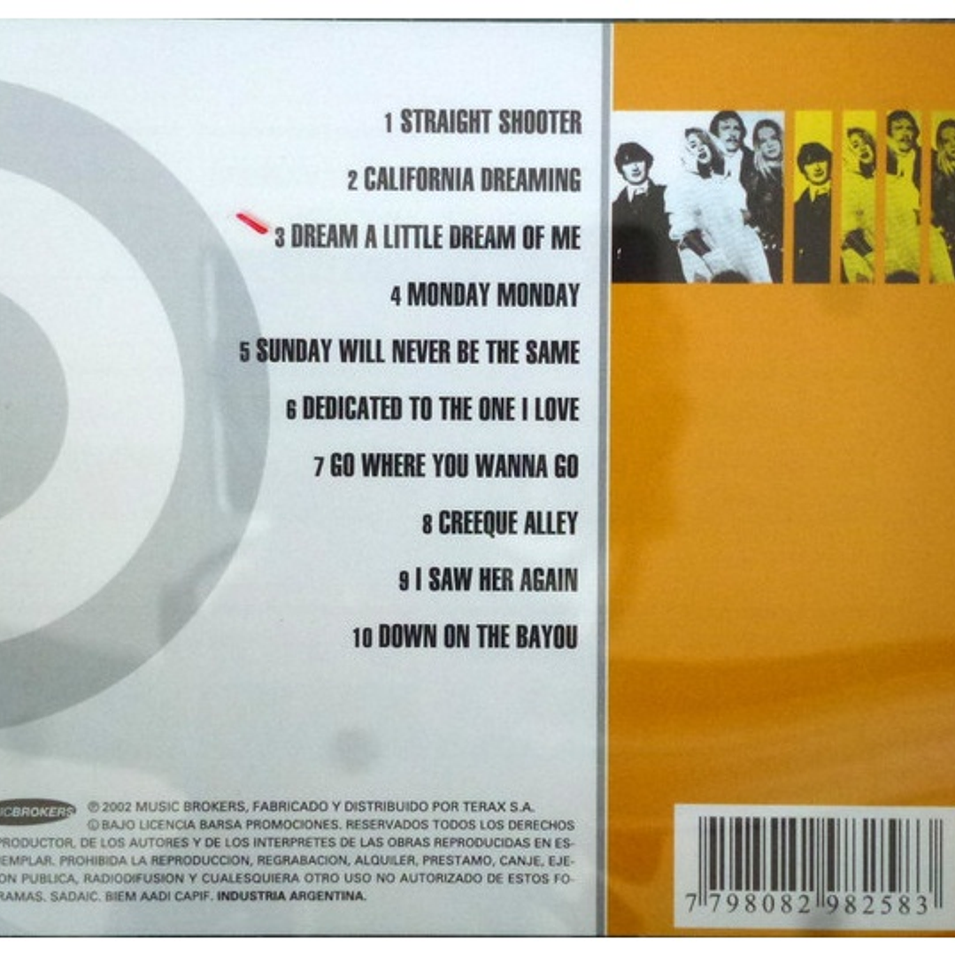 THE MAMAS & THE PAPAS  - SOLO LO MEJOR DE THE MAMAS & THE PAPAS  / CD USADO 2