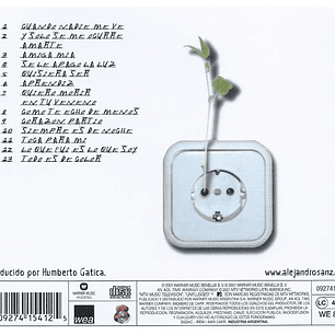ALEJANDRO SANZ  - MTV UNPLUGGED  / CD USADO