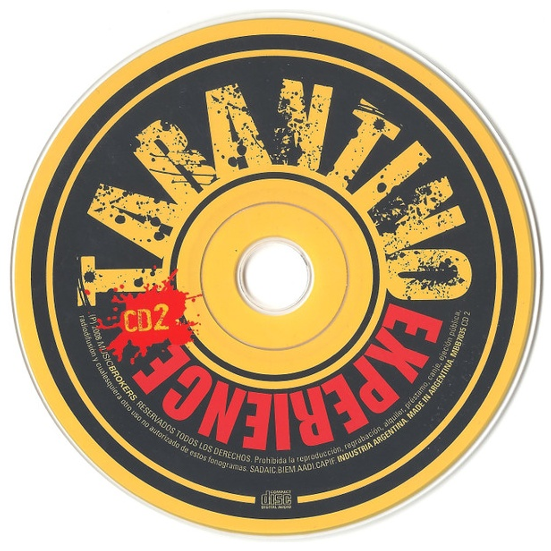 THE TARANTINO EXPERIENCE  - VARIOUS (2CD) (DIGIPACK) / CD USADO 5