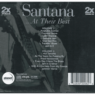 SANTANA  - AT THEIR BEST (2CD) (GERMANY) / CD USADO