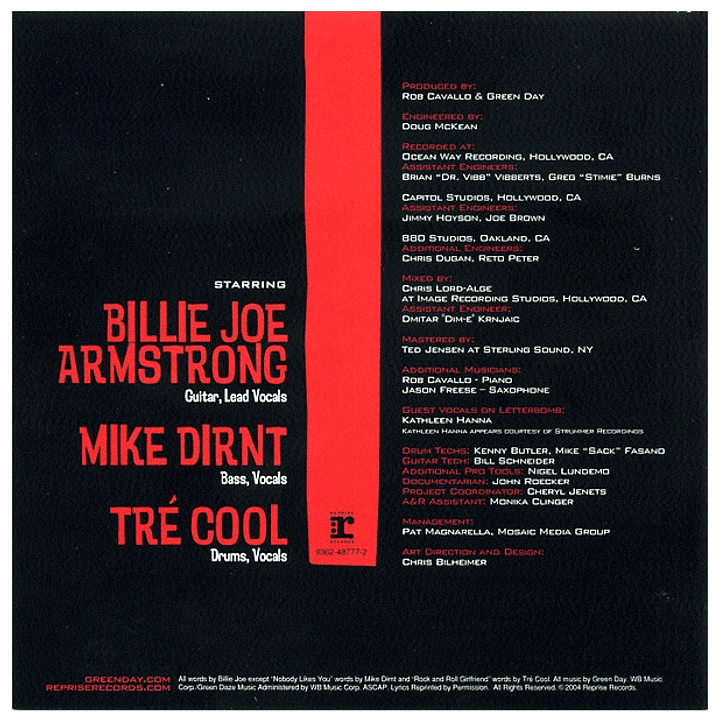 GREEN DAY - AMERICAN IDIOT / CD USADO 5