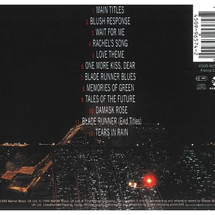 VANGELIS - BLADE RUNNER OST / CD USADO