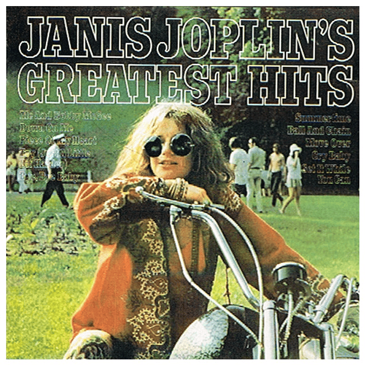 JANIS JOPLIN  - GREATEST HITS (AUSTRIA 1973)  / CD USADO 1