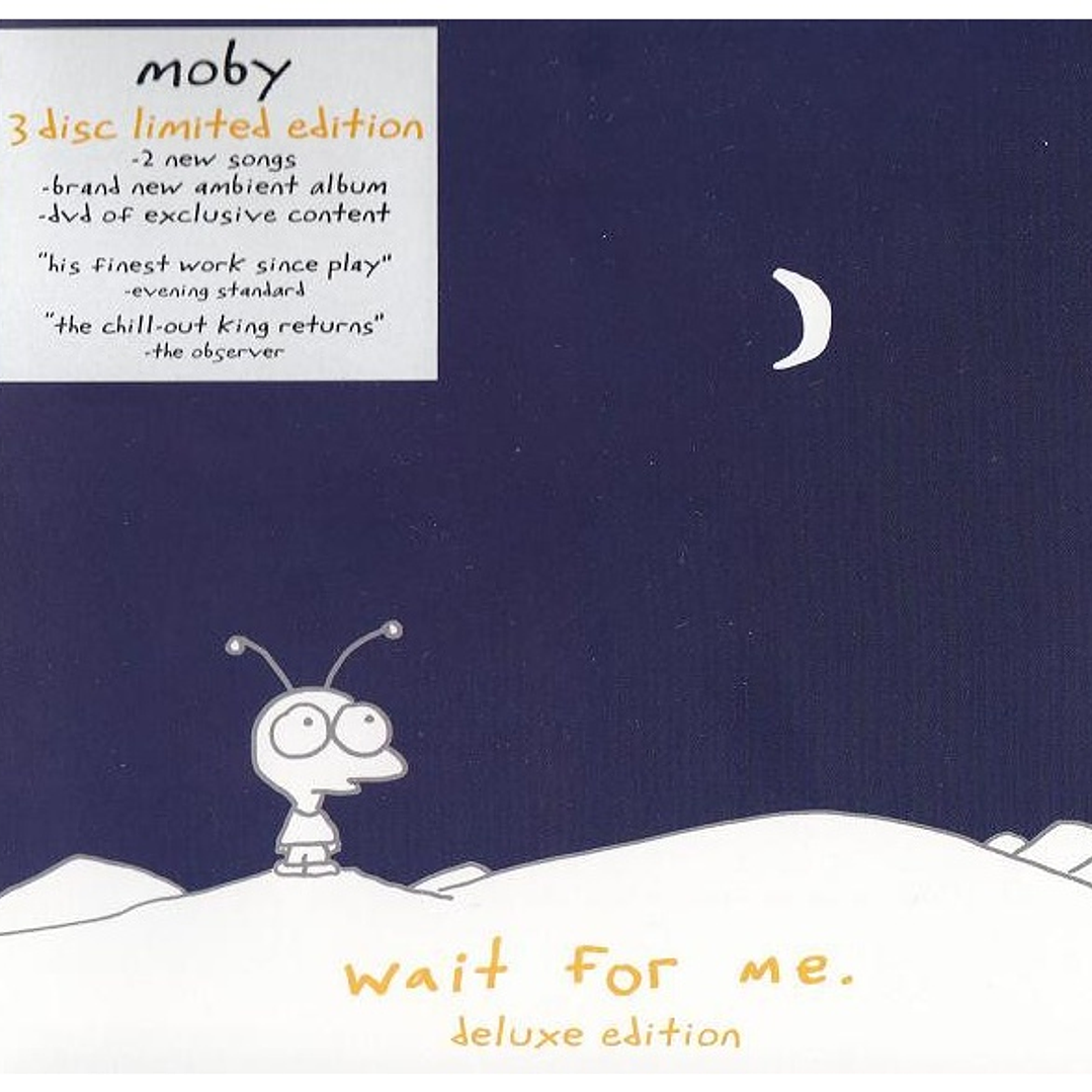 MOBY  - WAIT FOR ME (DELUXE EDITION) (2CD+DVD)  / CD USADO 1
