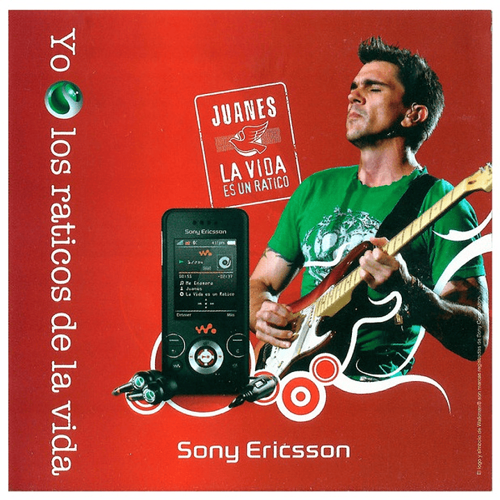 JUANES  - LA VIDA ES UN RATICO  / CD USADO 2