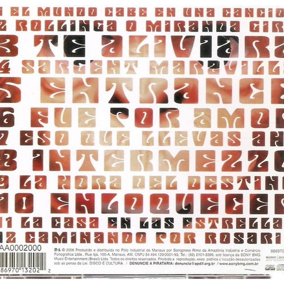 FITO PÁEZ  - EL MUNDO CABE EN UNA CANCION  / CD USADO 2