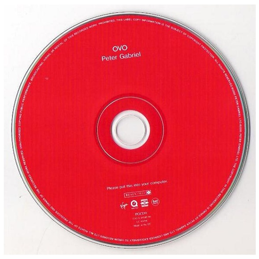 PETER GABRIEL  - OVO (EU) / CD USADO 4