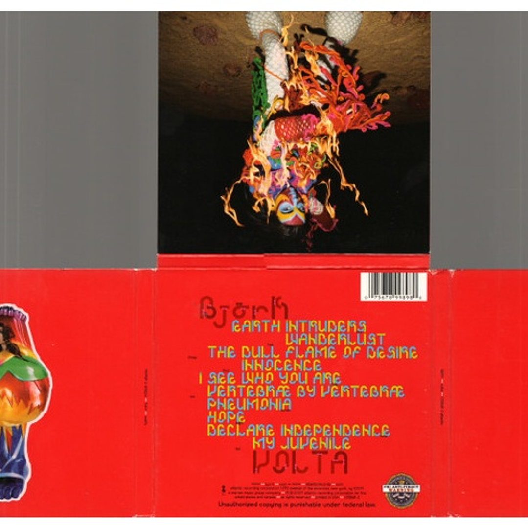 BJÖRK  - VOLTA (DIGIPACK USA 2007) / CD USADO 6