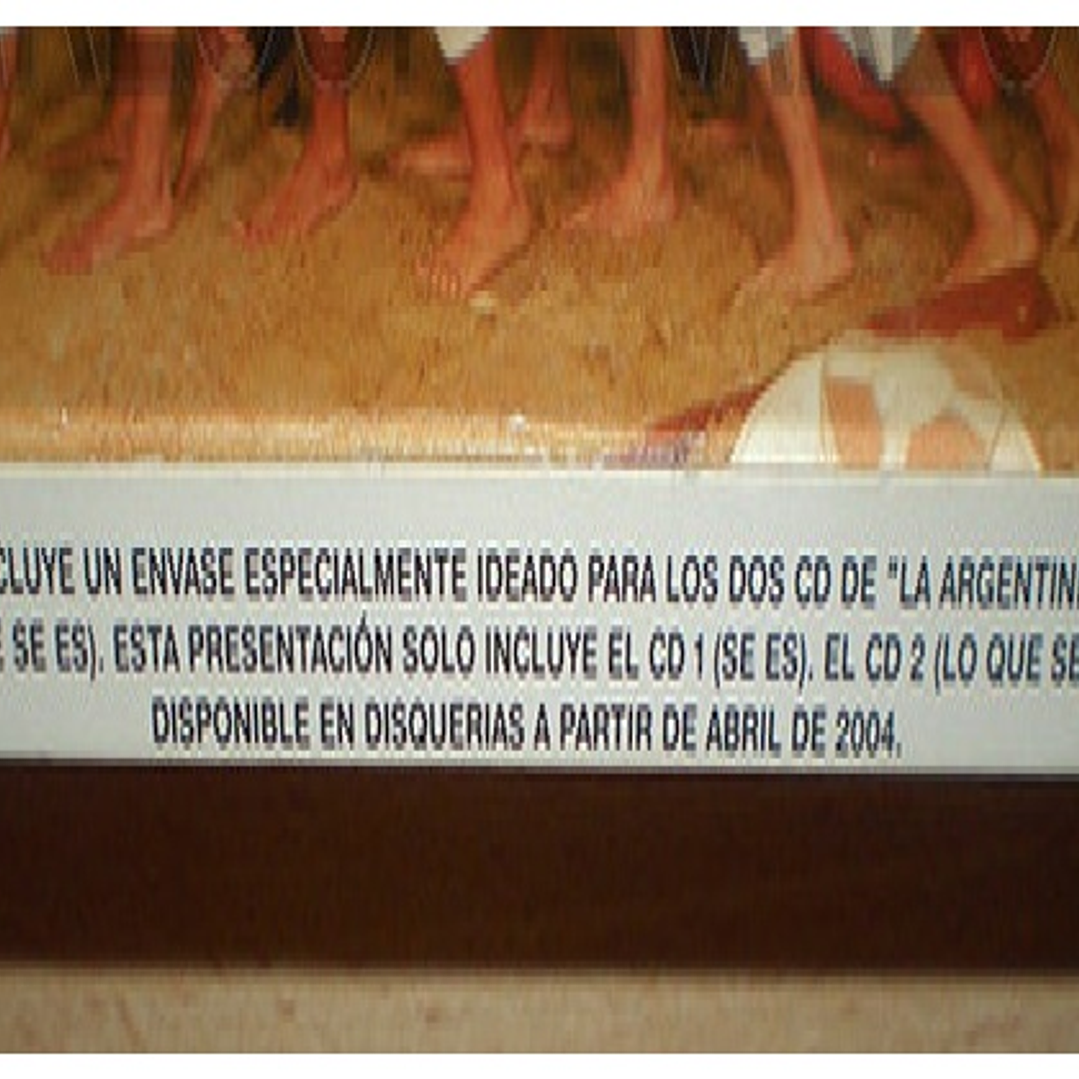 BERSUIT VERGARABAT  - LA ARGENTINIDAD AL PALO (SE ES LO QUE SE ES)  / CD USADO 3
