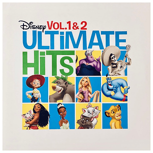 DISNEY ULTIMATE HITS VOL. 1 & VOL. 2 - VARIOUS ARTISTS (2LP) (GREEN & BLUE VINYL) / VINILO