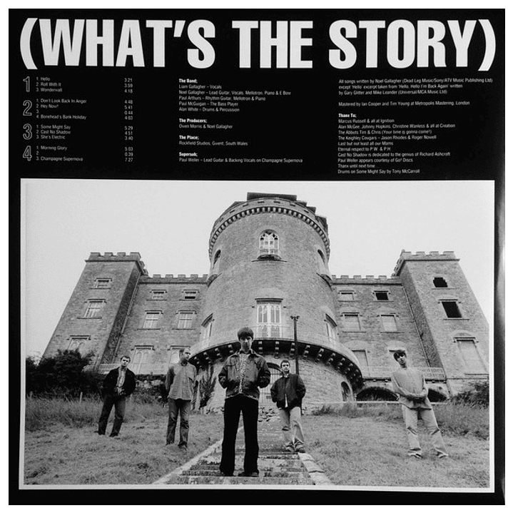 OASIS - (WHAT'S THE STORY) MORNING GLORY? (2LP) / VINILO 3