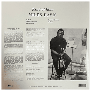 MILES DAVIS - KIND OF BLUE (DE LUXE GATEFOLD) / VINILO