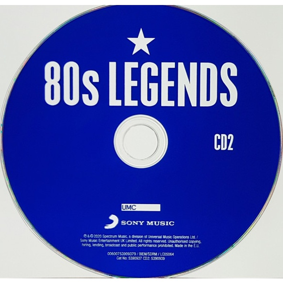 80'S LEGENDS - 40 DEFINITIVE - VARIOUS (2CD) / CD 4