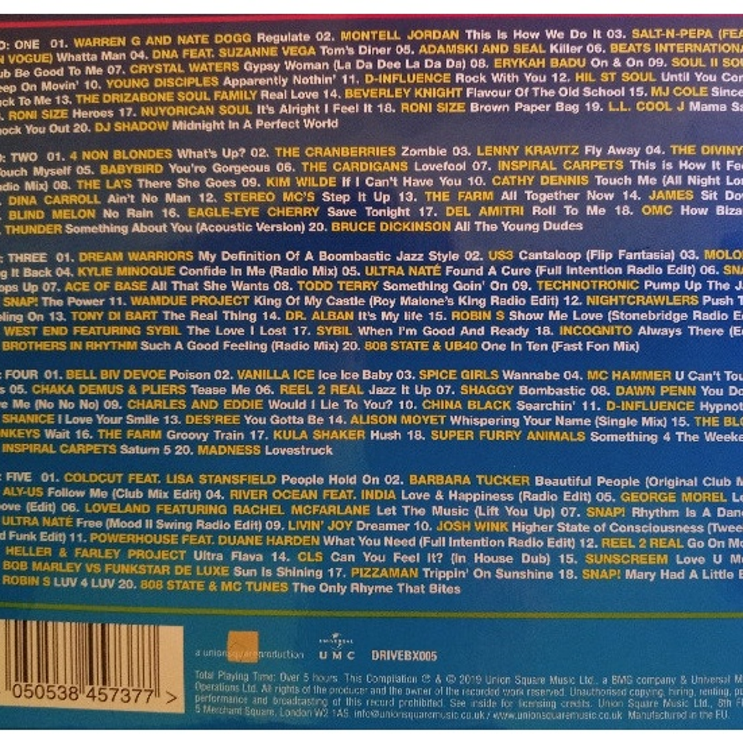 DRIVEN BY THE 90S - 100 ESSENTIAL DRIVING SONGS - VARIOUS (5CD) / CD 2