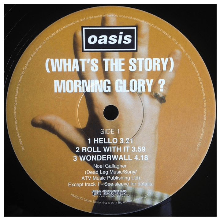 OASIS - (WHAT'S THE STORY) MORNING GLORY? (2LP) / VINILO 7