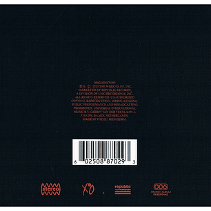 WEEKND - AFTER HOURS (ALTERNATE COVER) / CD