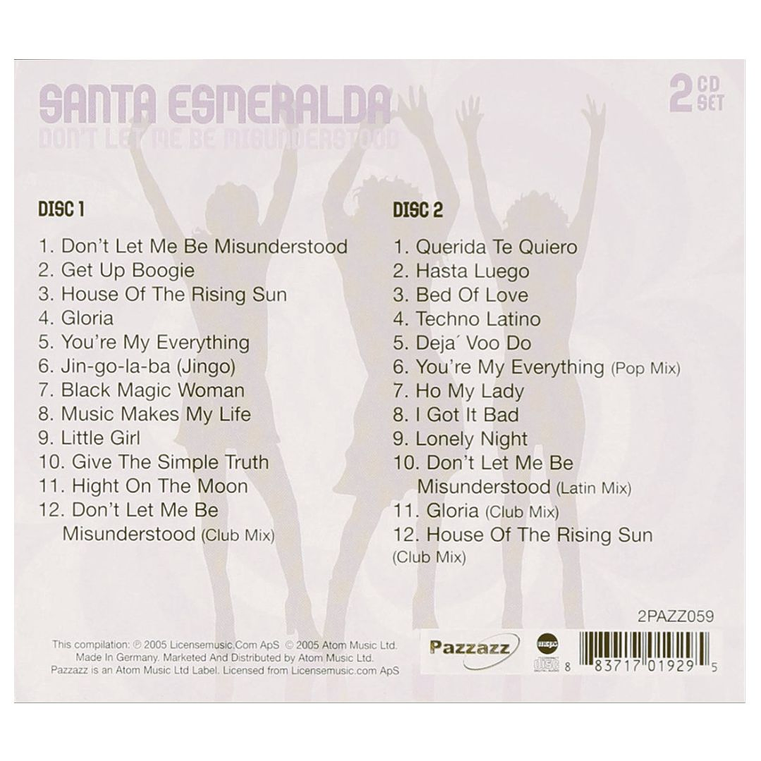 SANTA ESMERALDA - DON'T LET ME BE MISUNDERSTOOD (2CD) / CD 2