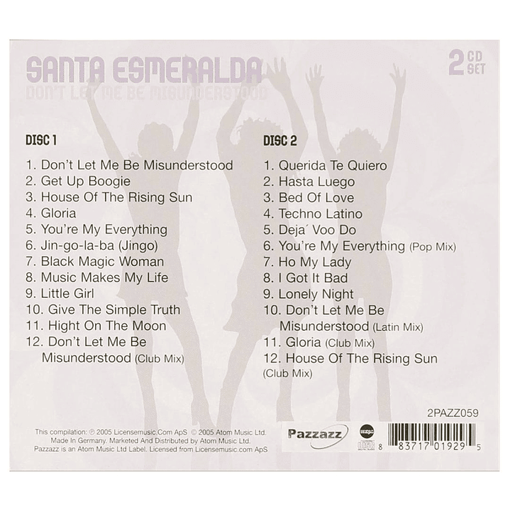 SANTA ESMERALDA - DON'T LET ME BE MISUNDERSTOOD (2CD) / CD 2