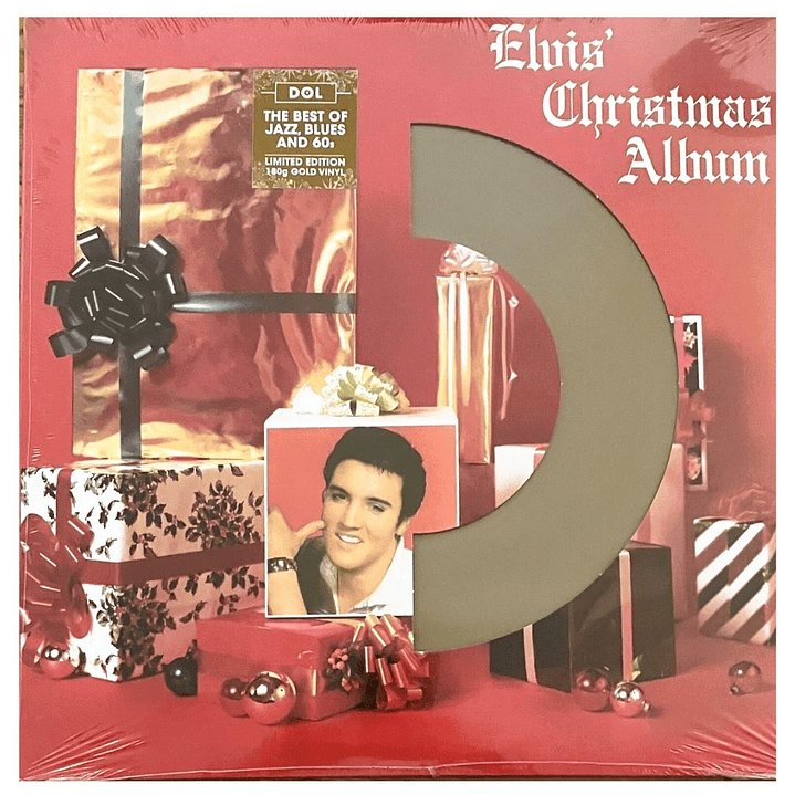 ELVIS PRESLEY - ELVIS CHRISTMAS ALBUM (GOLD VINYL) / VINILO 4